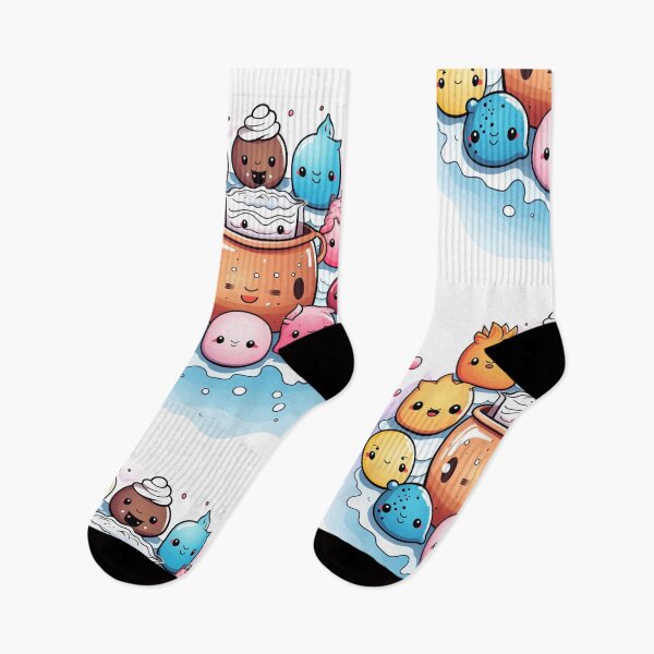 Item preview, cute characters cartoon color style designed and sold by Darda-art.