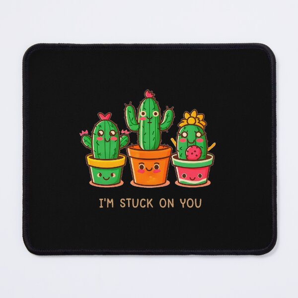 Item preview, Kawaii Cacti Crew, I'm Stuck on You designed and sold by ShounenGifts.