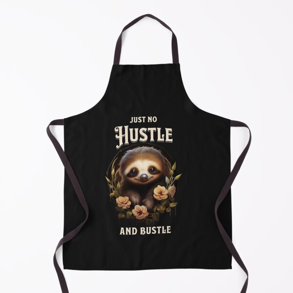 Item preview, Just no hustle and bustle. Design with saying in English - funny designed and sold by Pflugart.