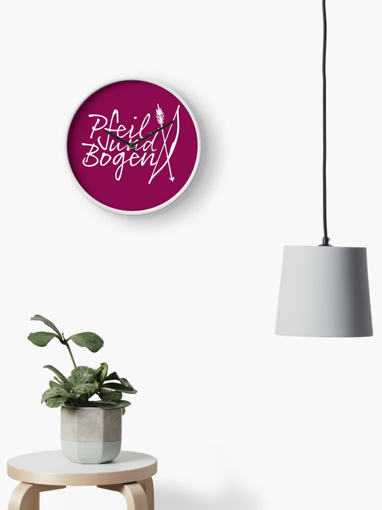 Thumbnail 2 von 4, Uhr, Pfeil und Bogen (Bogenschiessen by BOWTIQUE) designt und verkauft von BOWTIQUE.