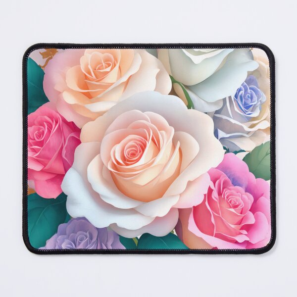 Item preview, Fantasy Flower Sticker: Vibrant 3D Floral Art in 4K Resolution (98) designed and sold by WASjourney.