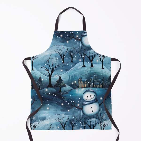 Aperçu de l'œuvre Snowmen Tiled Pattern créée et vendue par Yogimeister.