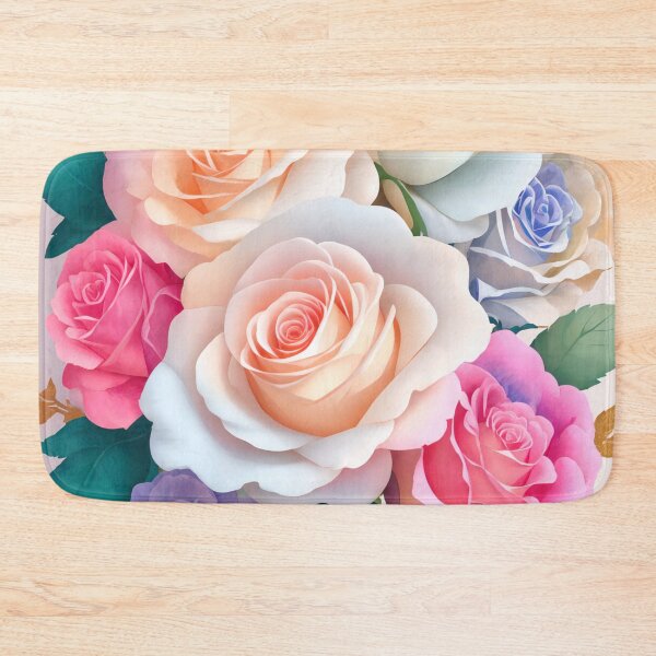 Item preview, Fantasy Flower Sticker: Vibrant 3D Floral Art in 4K Resolution (98) designed and sold by WASjourney.