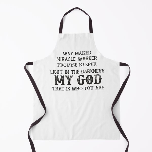Item preview, Way Makes Miracle Worker Promise Keeper Light in the Darkness My God That is Who You Are designed and sold by EmiAndMike.