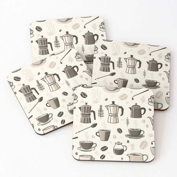 Item preview, Minimalist Mocha Pattern  designed and sold by RuyaFab.