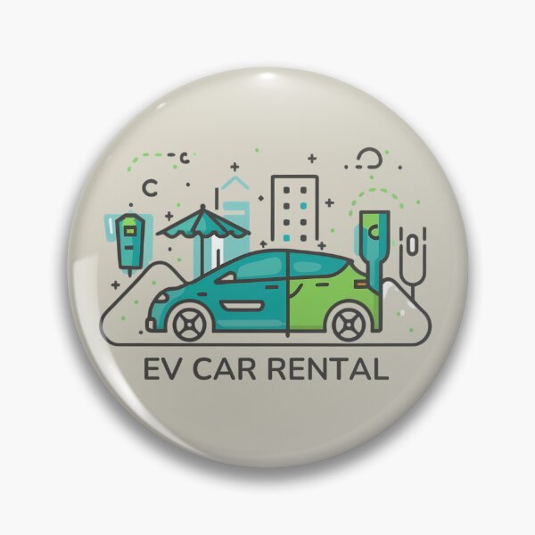 Artikelvorschau, Elektroauto-Mietwagen entworfen und verkauft von FlexYourMind.