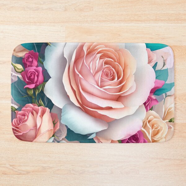 Item preview, Vibrant 3D Flower Sticker: Colorful Floral Fantasy in 4K (100) designed and sold by WASjourney.