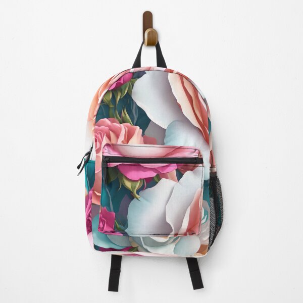 Item preview, Vibrant 3D Flower Sticker: Colorful Floral Fantasy in 4K (100) designed and sold by WASjourney.