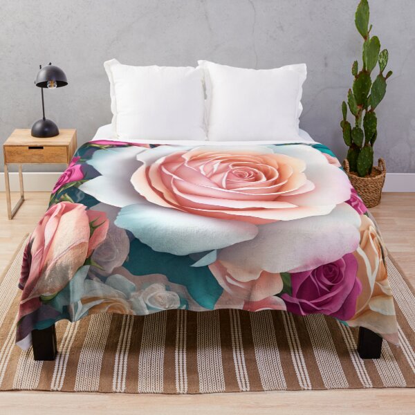 Item preview, Vibrant 3D Flower Sticker: Colorful Floral Fantasy in 4K (100) designed and sold by WASjourney.