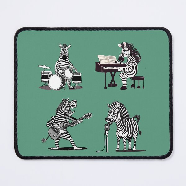 Item preview, Dazzle- The Zebra Rock Band designed and sold by ZebraKnees.
