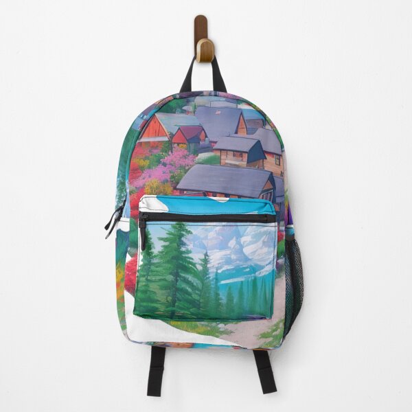 Item preview, Colorful Canadian Village Sticker (102) designed and sold by WASjourney.