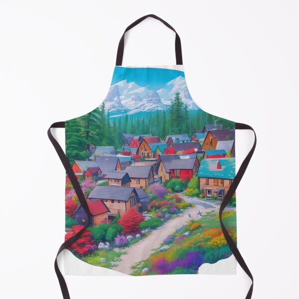 Item preview, Colorful Canadian Village Sticker (102) designed and sold by WASjourney.