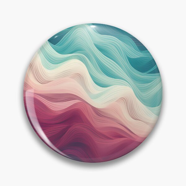 Item preview, Serenity in Wavy Pastel Hues designed and sold by VectorPlace.