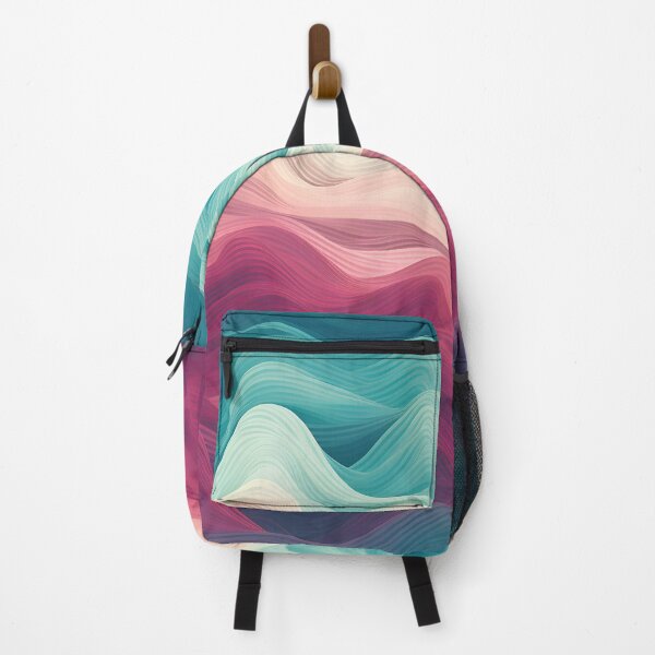 Item preview, Serenity in Wavy Pastel Hues designed and sold by VectorPlace.