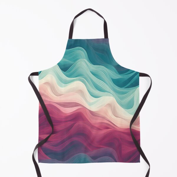 Item preview, Serenity in Wavy Pastel Hues designed and sold by VectorPlace.