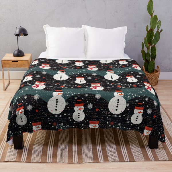 Item preview, Snowmen Tiled Pattern designed and sold by Yogimeister.