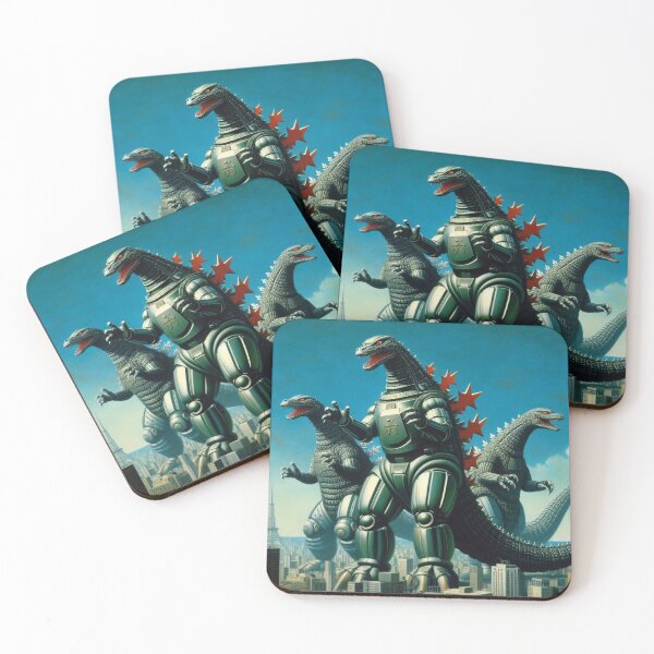 Item preview, Invasion of the robot dinosaur designed and sold by Donkey's Salad.
