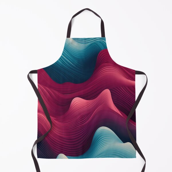 Item preview, Dynamic Rhythm in Crimson and Azure Waves designed and sold by VectorPlace.