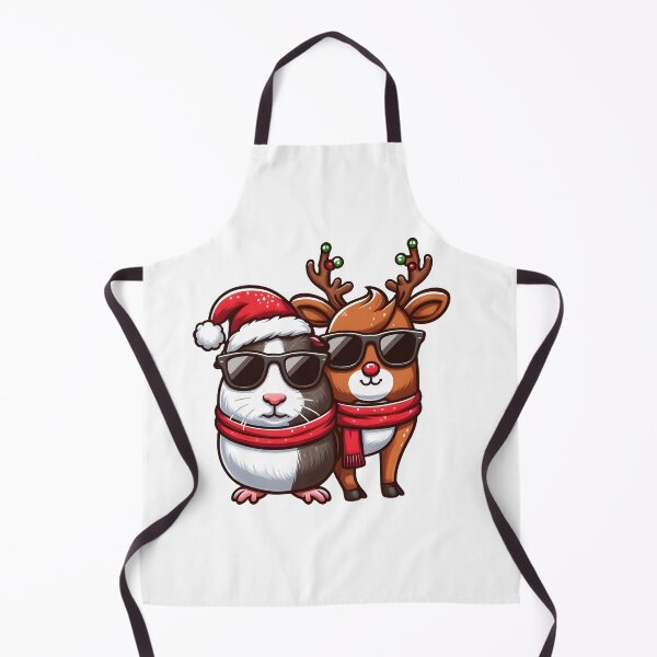 Item preview, Guinea Pig Christmas Reindeer merry pigmas designed and sold by GalaxyGraffiti.