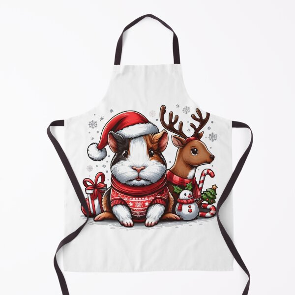 Item preview, Guinea Pig Christmas Reindeer merry pigmas designed and sold by GalaxyGraffiti.