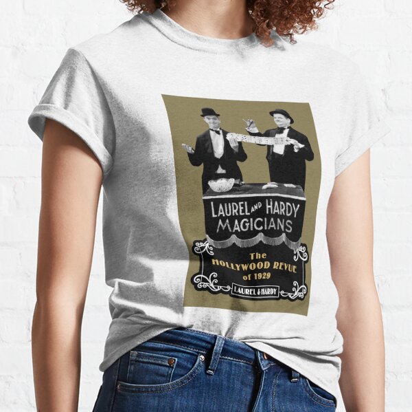 Laurel & Hardy - Magicians (The Hollywood Revue of 1929) Classic T-Shirt