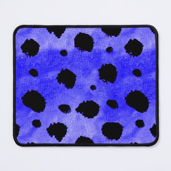 Item preview, Grunge Animal Leopard Spots Blue designed and sold by PritchBlack.
