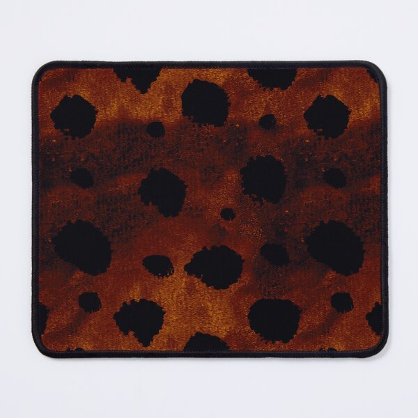 Artikelvorschau, Grunge Animal Leopard Spots Dark Orange Brown entworfen und verkauft von PritchBlack.