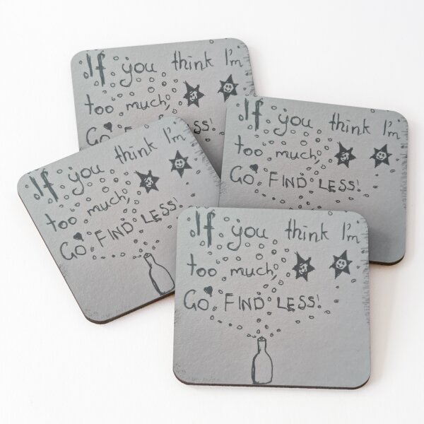 Item preview, Go Find Less designed and sold by JulieMoss.