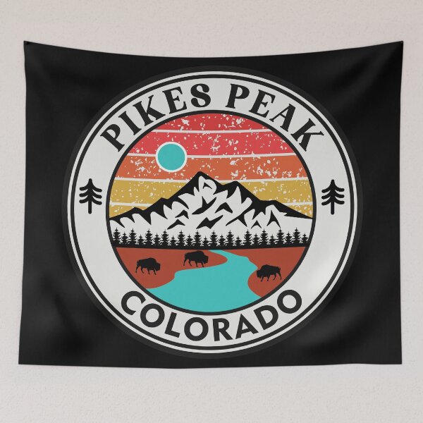 Item preview, Pikes Peak Colorado-Vintage designed and sold by nature-space.