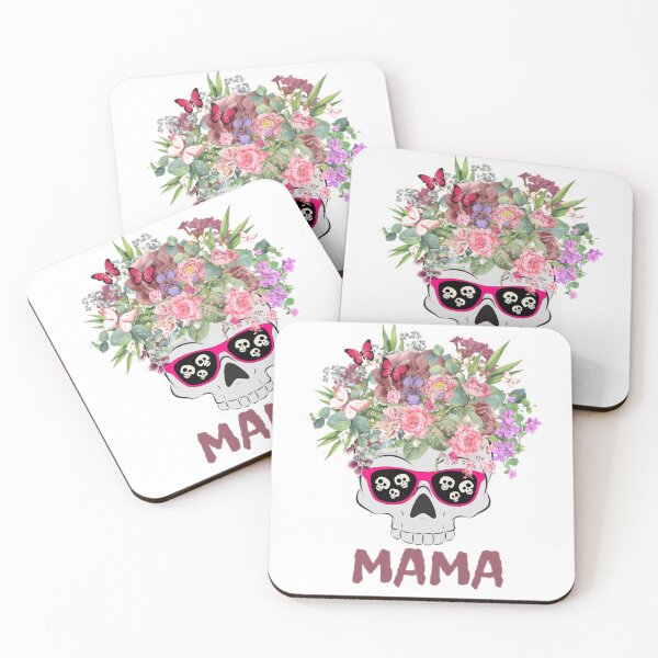 Item preview, Skull mama in flowers designed and sold by InverseArt.