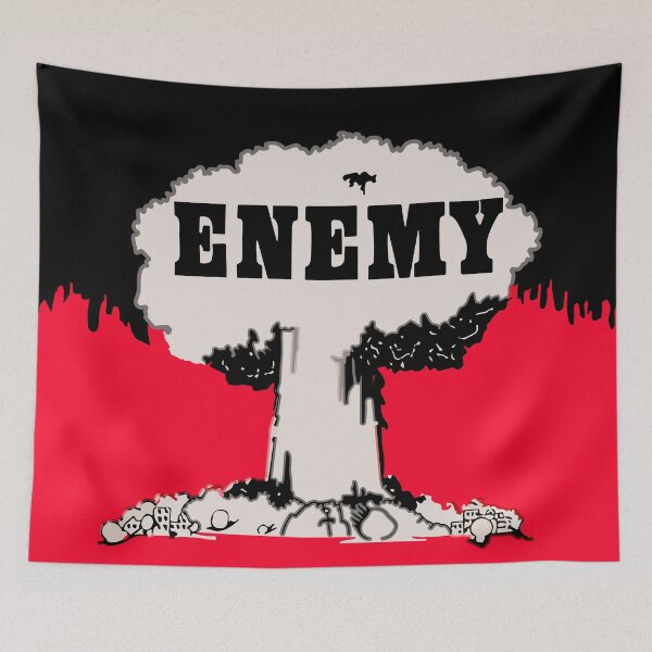 Item preview, Enemy - British Vintage Graphic designed and sold by blackink-design.