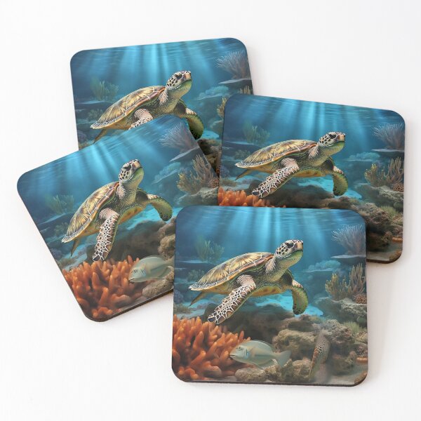 Artikelvorschau, Wasserschildkröte im Ozean entworfen und verkauft von GIULIO OLDRATI.