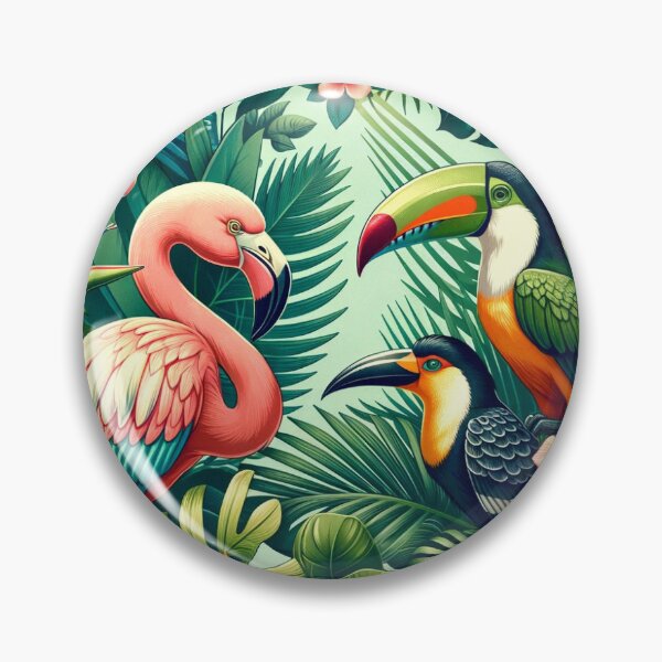 Item preview, Exotic Birds and Foliage designed and sold by ARTBYAI ∆∇.