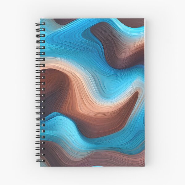 Item preview, Copy of Earthen Waves: Wooden Texture in Seafoam Swirls designed and sold by VectorPlace.