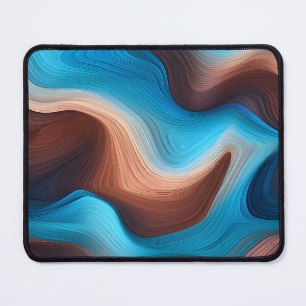 Item preview, Copy of Earthen Waves: Wooden Texture in Seafoam Swirls designed and sold by VectorPlace.