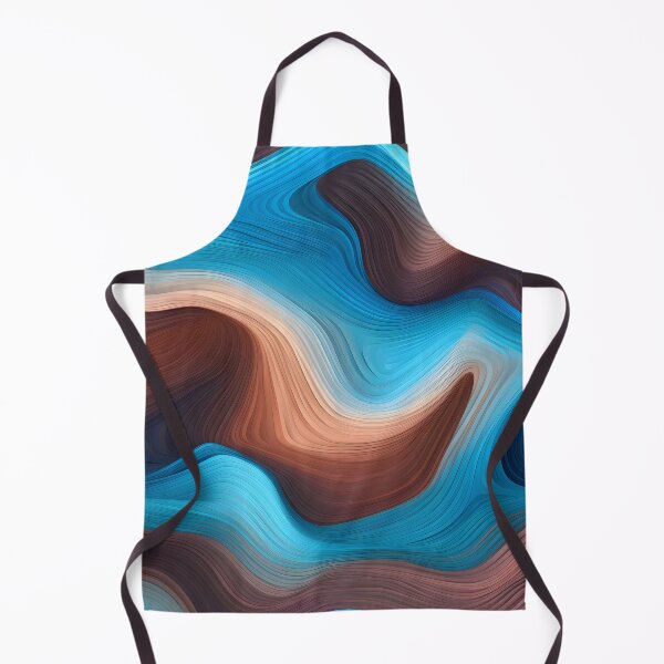 Item preview, Copy of Earthen Waves: Wooden Texture in Seafoam Swirls designed and sold by VectorPlace.
