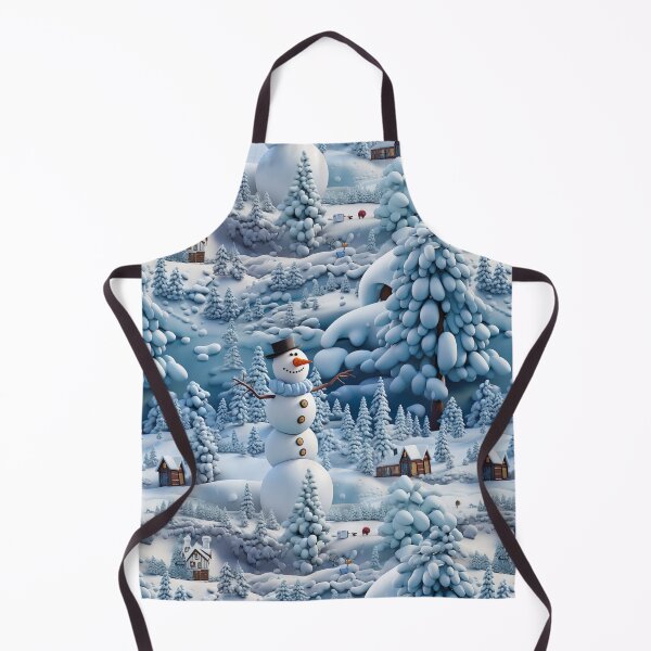 Aperçu de l'œuvre Snowmen Tiled Pattern créée et vendue par Yogimeister.