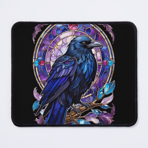 Item preview, Stained Glass Raven Crow designed and sold by Desfix.