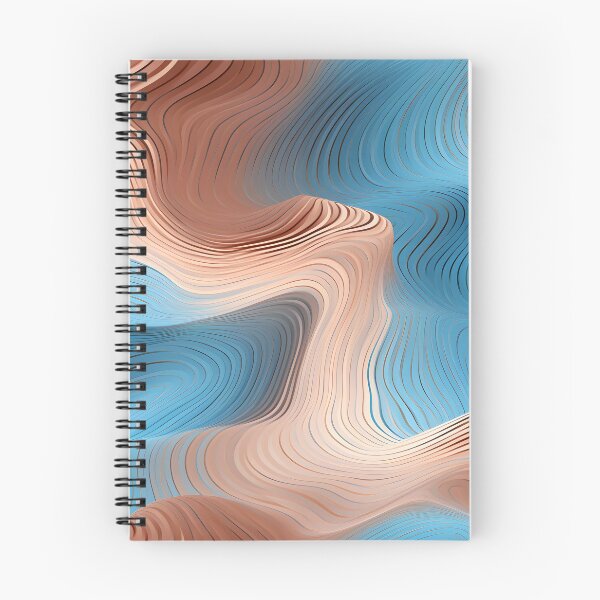 Item preview, Sandy Swirls and Ocean Curves Abstract designed and sold by VectorPlace.