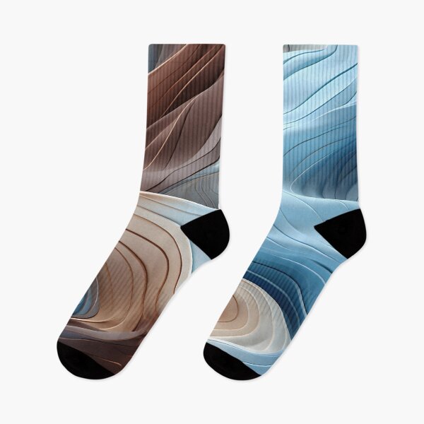 Item preview, Velvet Tides: Smooth Sand and Sea Waves designed and sold by VectorPlace.