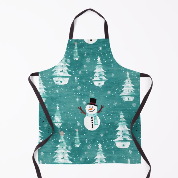 Aperçu de l'œuvre Snowmen Tiled Pattern créée et vendue par Yogimeister.