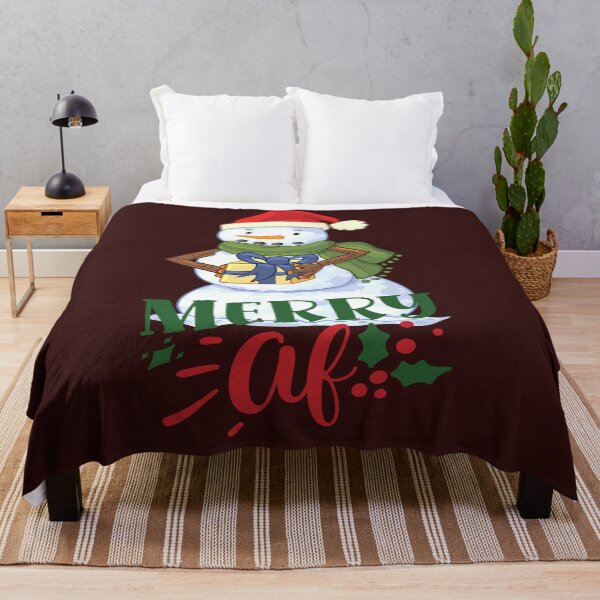 Item preview, Merry AF - Funny Christmas designed and sold by olegarh.