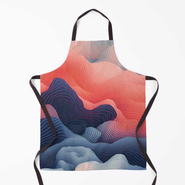 Item preview, Coral Whispers and Ocean Depths Abstract designed and sold by VectorPlace.