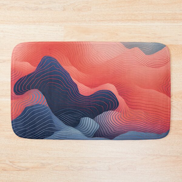Item preview, Coral Whispers and Ocean Depths Abstract designed and sold by VectorPlace.