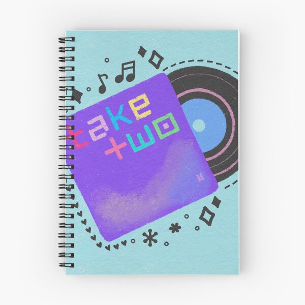 Item preview, BTS Take Two album doodle designed and sold by natashacole.