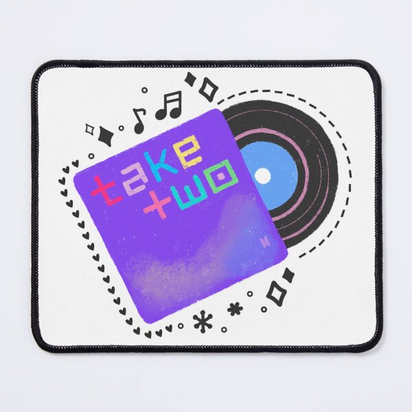 Item preview, BTS Take Two album doodle designed and sold by natashacole.