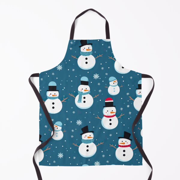 Aperçu de l'œuvre Snowmen Tiled Pattern créée et vendue par Yogimeister.