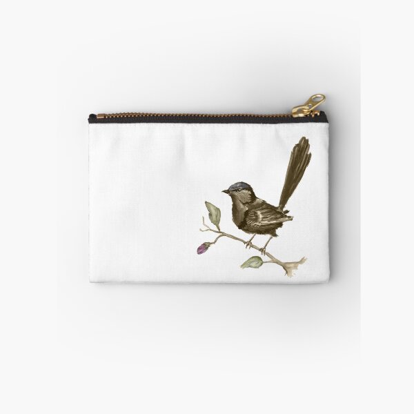 Item preview, Splendid fairy-wren sepia  designed and sold by Marie Magnusson.