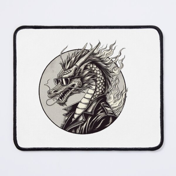 Item preview, dragon badass designed and sold by scabsecrete.