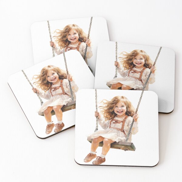 Item preview, Girl on a Swing designed and sold by Sketch-Shack.
